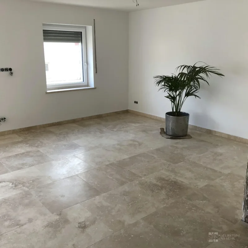 Travertin-Fliesen 1,2 cm oder Terrassenplatten 3 cm: Was passt wohin?
