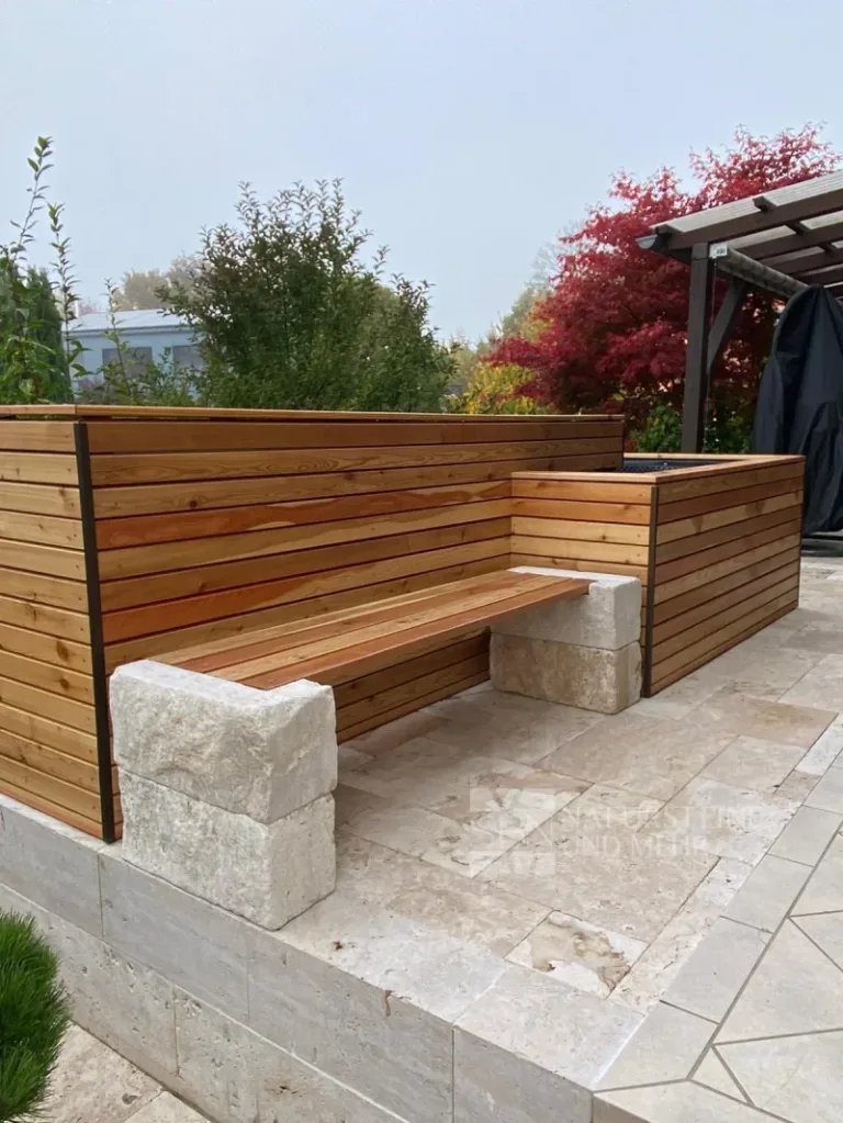 Welcher Splitt passt zu Travertin? Drei Ideen für Terrasse und Garten