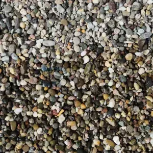 Rhine gravel mixed colours — 2–8 mm