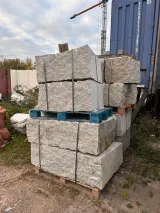 Granite walling stones grey-white — 40 × 40 × 60–150 cm - 2
