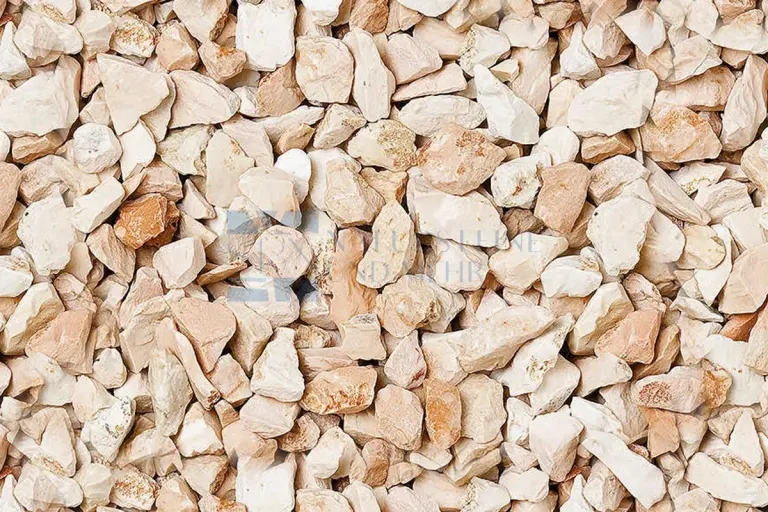 Carrara marble chippings pink — 16–22 mm