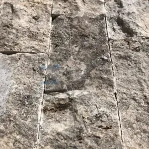 Travertine wall cladding Silver