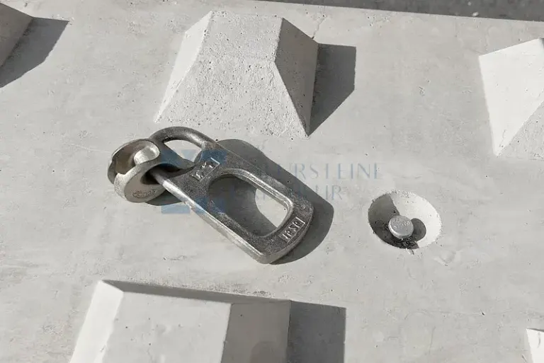 Universal lifting clutch for concrete blocks — SWL 2.5 t