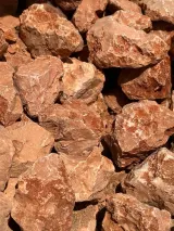 Marble gabion stone red — 40–120 mm - 2
