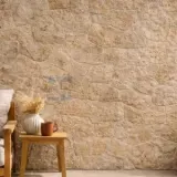 Travertine wall cladding Classic — irregular shapes, 2–4 cm - 1