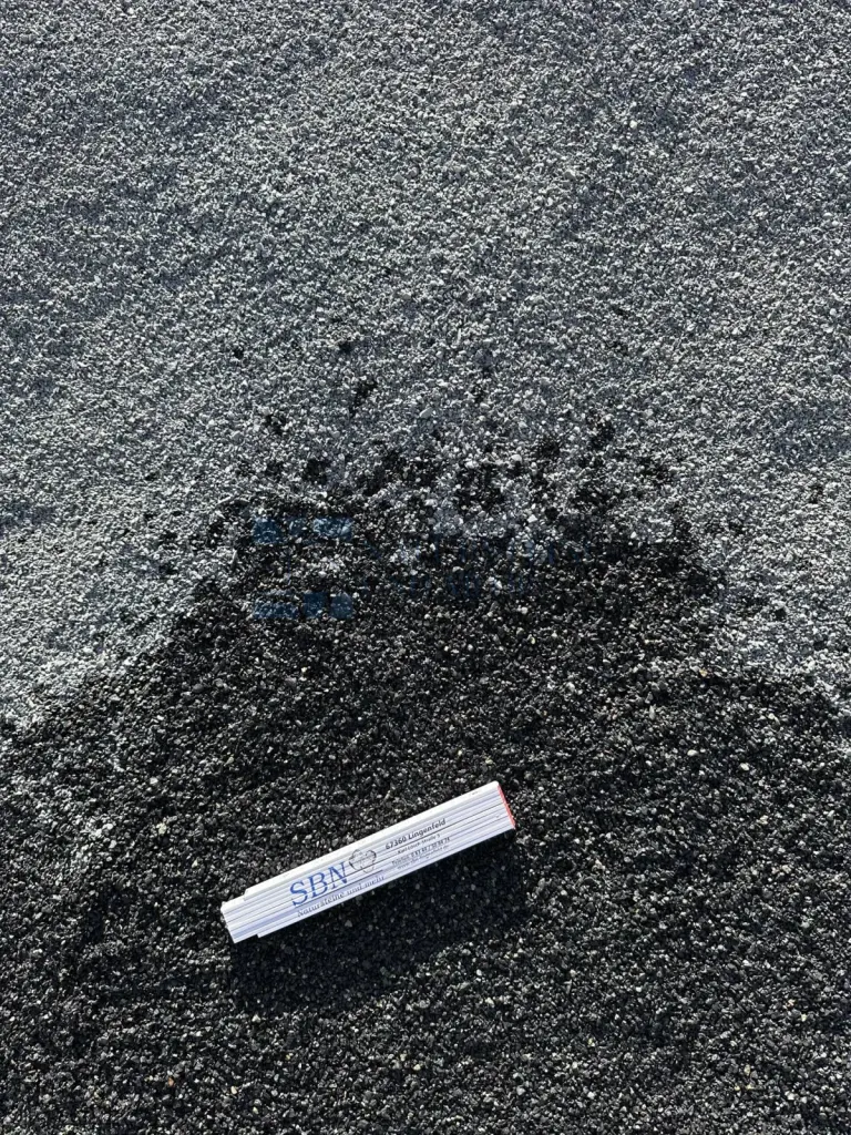 Gravillons de basalte noir — 1–3 mm