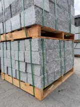 Granite walling stones Bergama · grey — 12 × 12 × 20 cm - 1