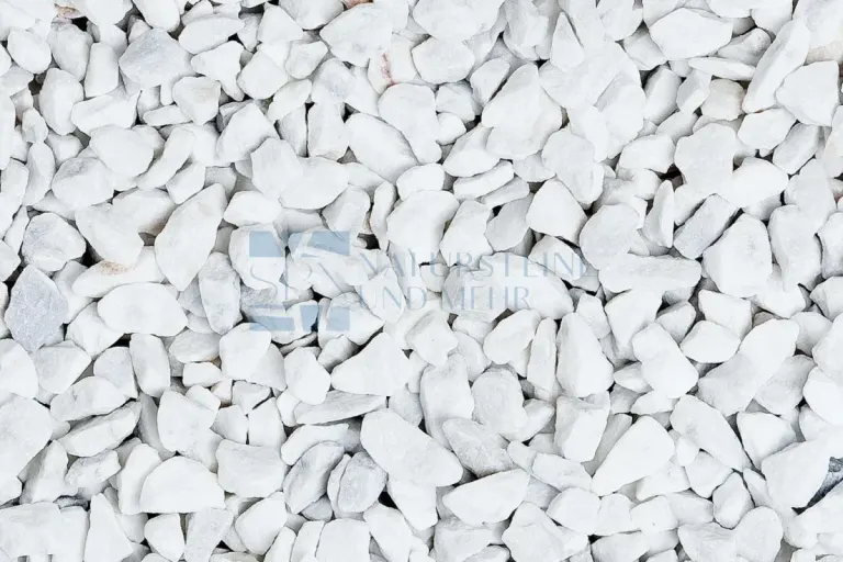 Carrara-Marmorsplitt Weiß – 16–22 mm