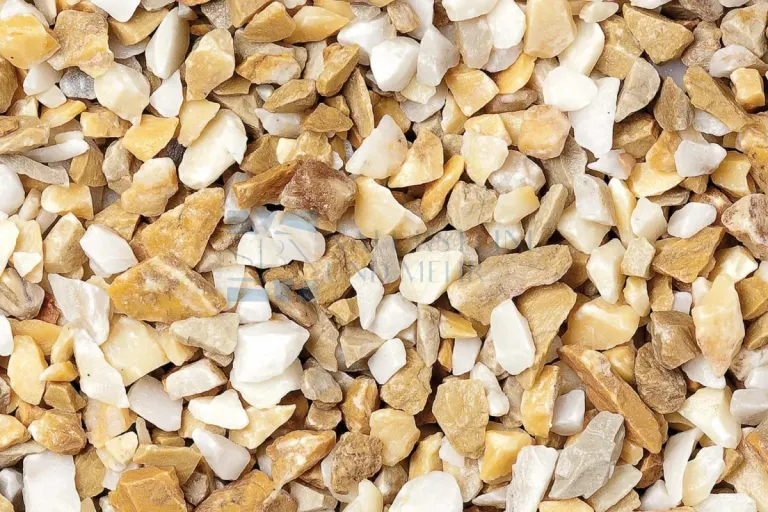 Carrara marmersplit geel en wit — 16–22 mm