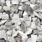 Carrara marble chippings grey — 16–22 mm - 1