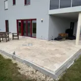Travertin-Terrassenplatten Classic – Römischer Verband, 3 cm - 3