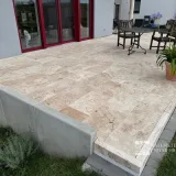 Dallage de terrasse en travertin Classic — 61 × 40,6 × 3 cm - 1