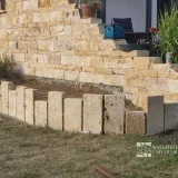 Pierres à muret en travertin Gold - 12
