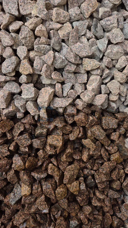 Granitsplitt Rot/Braun 16–22 mm – Edler Ziersplitt in warmer Naturfarbe