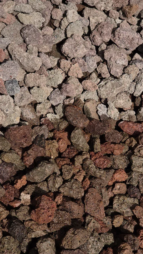 Lavasplitt Rot/Braun 16–32 mm im Big Bag – Grober Ziersplitt für markante Außenflächen