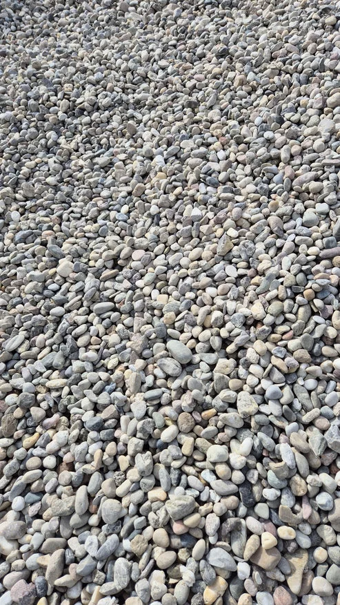 Rheinkies 16–32 mm – Bunt im Big Bag | Natürlicher Rundkies für Garten & Außenbereiche