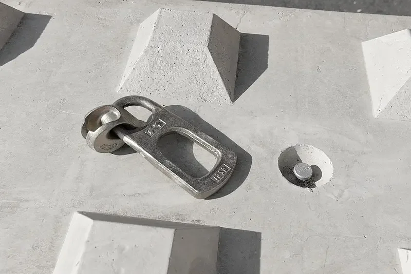 Kugelanker für Beton-Legosteine SWL 2.5 to