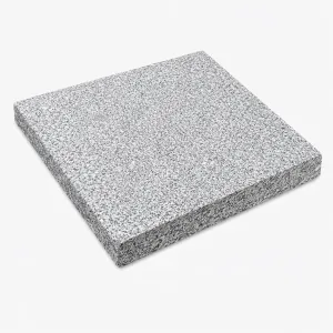 Granit Terrassenplatten 60×60×3 cm – feinkörnig, gesägt & sandgestrahlt