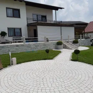 Travertin Silver Mauersteine – Mediterranes Lebensgefühl für Ihr Zuhause - 3