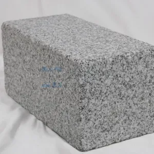 Granit Pflastersteine 8x10x20 cm – Bergama Grau, gesägt & getrommelt, Naturstein Bindersteine - 2