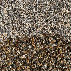 Moränesplitt bunt 2–5 mm im Big Bag – Pflastersplitt & Ziersplitt für Garten und Außenanlagen - 2