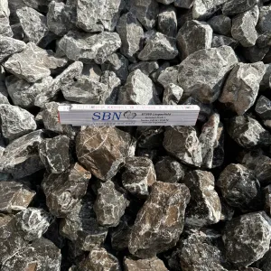 Alpinschroppen Grau Anthrazit/Weiß 70–100 mm im Big Bag – Hochwertige Gabionensteine mit natürlicher Farbvielfalt - 3