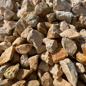 Jurakalkschroppen Gelbgrau 56–120 mm im Big Bag – Massive Gabionensteine aus Kalkstein - 2