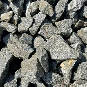 Granitschroppen Hellgrau 60–90 mm – Gabionensteine aus Granit - 2