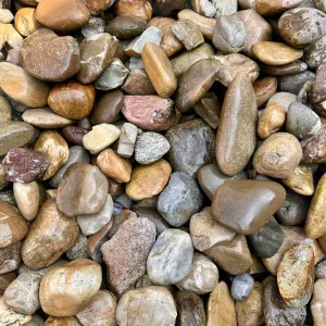 Rheinkies 100–300 mm im Big Bag – Großer Naturkies für repräsentative Außenbereiche - 2
