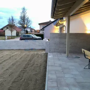 Travertin Light Mauersteine – gesägt & getrommelt - 3