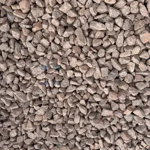 Granitsplitt Rot/Braun 16–22 mm – Edler Ziersplitt in warmer Naturfarbe - 2