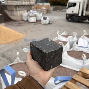 Basalt Mosaikpflaster 6x8 cm – schwarz, allseits gespalten, Natursteinpflaster - 3
