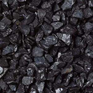 Carrara Marmorsplitt Schwarz 16–22 mm – Premium Naturstein aus Italien (inkl. BigBag)