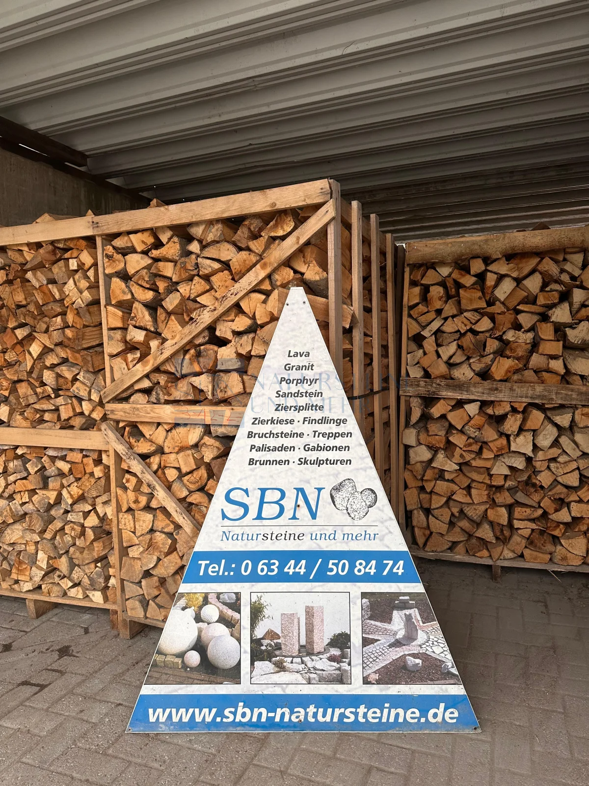 Kaminholz Buche & Eiche 25 / 33 cm – kammergetrocknet < 15 %