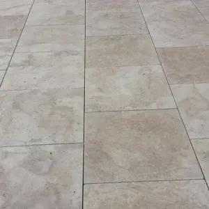 Travertine patio slabs — 60 × 40 × 3 cm - 3