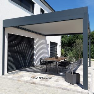 Travertin Silber Terrassenplatten