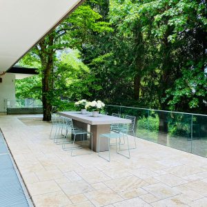 Travertin Light Antik Terrassenplatten