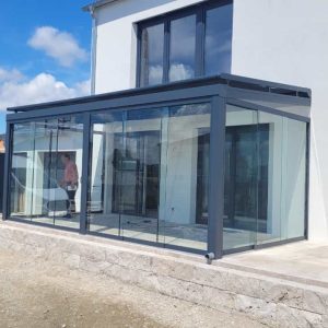 Granit Dunkelgrau Anthrazit  Terrassenplatten