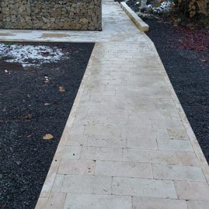 Granit Dunkelgrau Anthrazit  Terrassenplatten