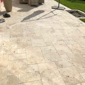 Granit Dunkelgrau Anthrazit  Terrassenplatten
