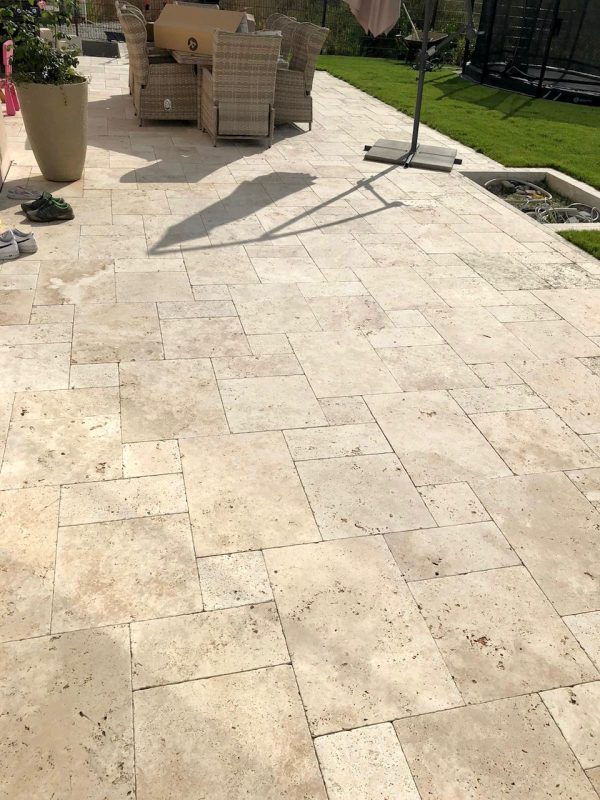Granit Dunkelgrau Anthrazit  Terrassenplatten