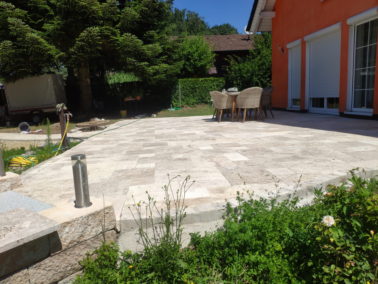 Travertin Assos Terrassenplatten
