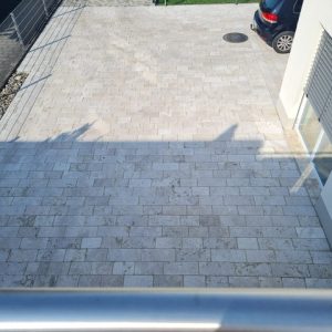 Granit Dunkelgrau Anthrazit  Terrassenplatten