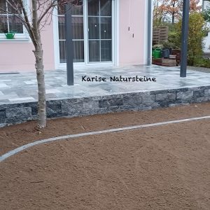 Kalkstein Silber Grey Mauersteine