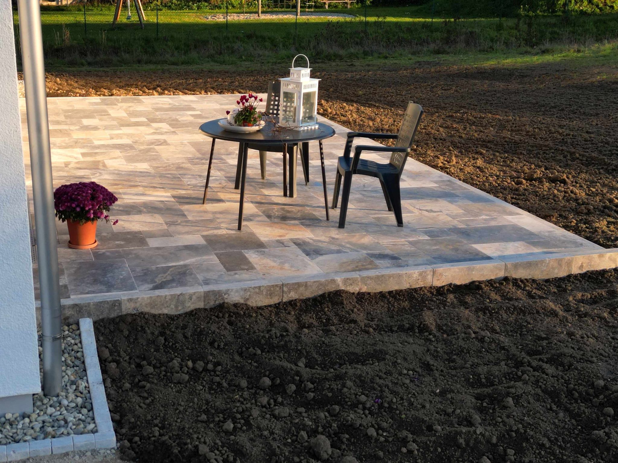 Granit Bergama Grey Terrassenplatten
