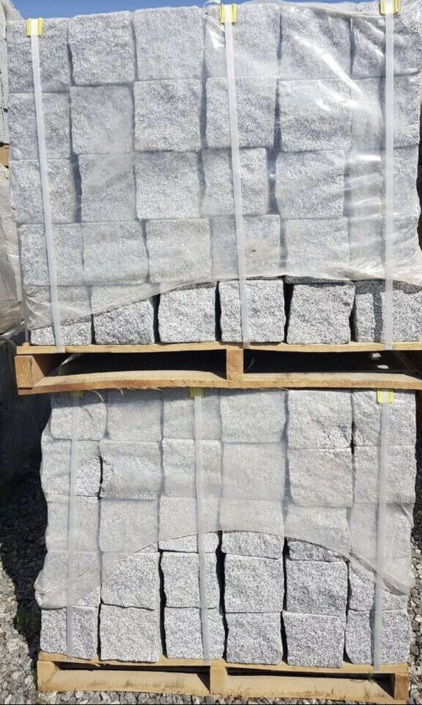Granit Bergama Grey Kopfsteinpflaster