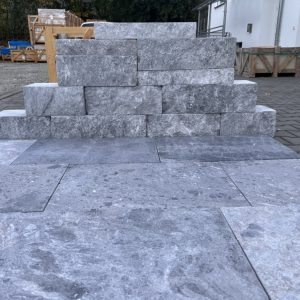 Kalkstein Silber Grey Mauersteine
