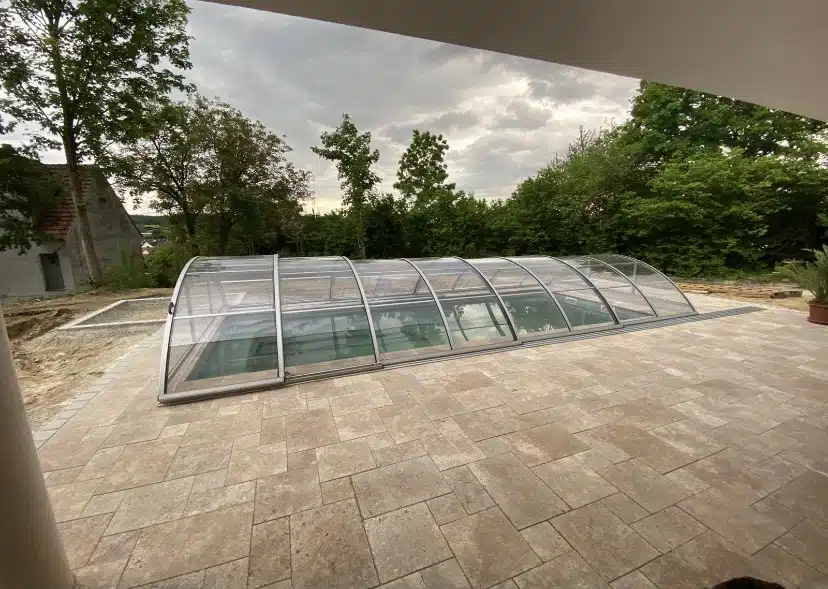 Granit Dunkelgrau Anthrazit  Terrassenplatten