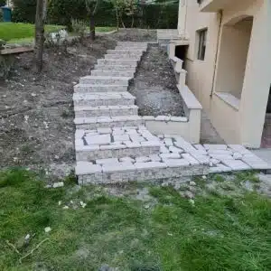 Granit Dunkelgrau Anthrazit  Terrassenplatten