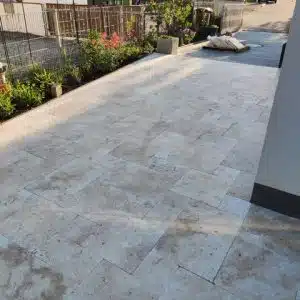 Granit Dunkelgrau Anthrazit  Terrassenplatten
